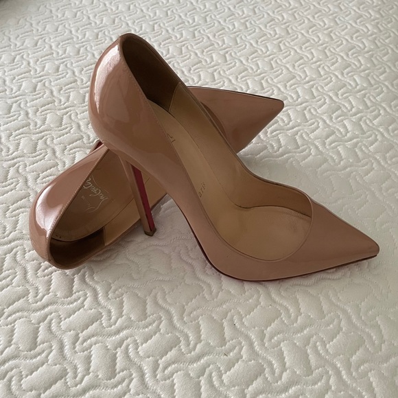 Louboutin Pigalle Nude Patent, EU size 39 - Picture 3 of 16